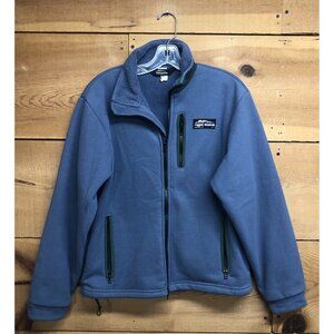 Vintage Ragged Mountain Full Zip Jacket Mens Size Small Made USA N.H. Fleece